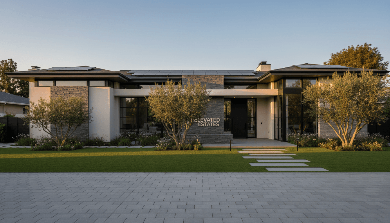 Modern Los Angeles home with high-end exterior renovations and energy-efficient features